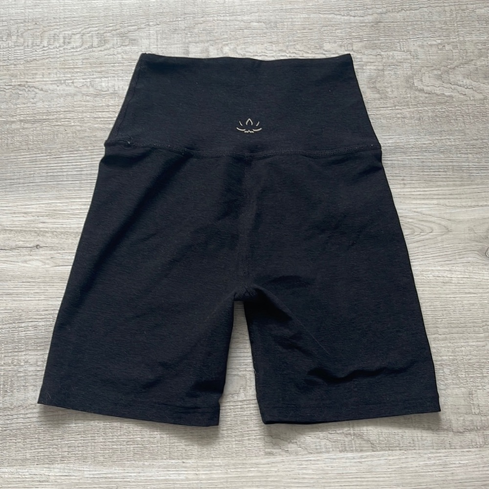 Prana black biker shorts